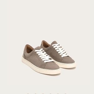 FRYE Women's Ivy Low Lace Sneakers Grey 7